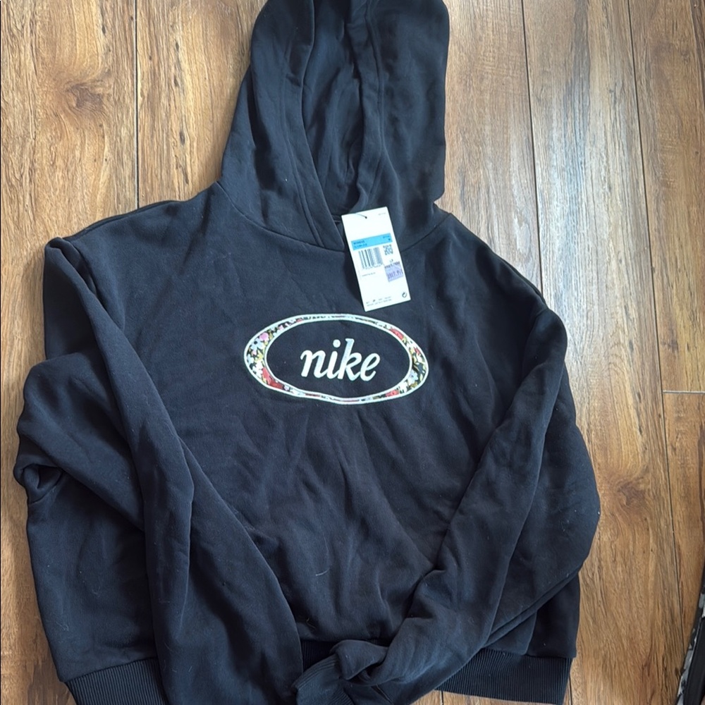 Nike Black Sweatshirt Classic Pullover Hoodie